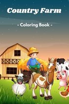 Country Farm Coloring Book