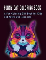 Funny Cat Coloring Book