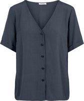 Pieces PCCECILIE SS TOP NOOS BC Ombre Blue Vrouwen - Maat M