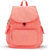 Kipling City Pack S Dames Rugzak - Fresh Coral