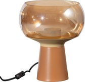 BePureHome Mushroom Tafellamp - Glas - Syrup - 28x24x24