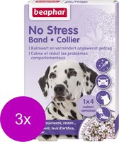 Beaphar No Stress Band Hond - Anti stressmiddel - 3 x 65 cm per stuk