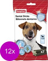 Beaphar Dental Sticks Kleine Hond - Hondensnacks - 12 x 112 g 7 stuks
