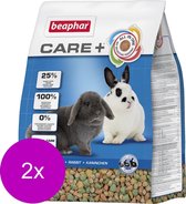 Beaphar Care+ Konijn - Konijnenvoer - 2 x 1,5 kg