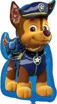 Chase Ballon - Paw Patrol - Paw Patrol Chase - 78cm - 23inch - Folie Ballon - Themafeest - Verjaardag - Versiering - Ballonnen - Helium ballon