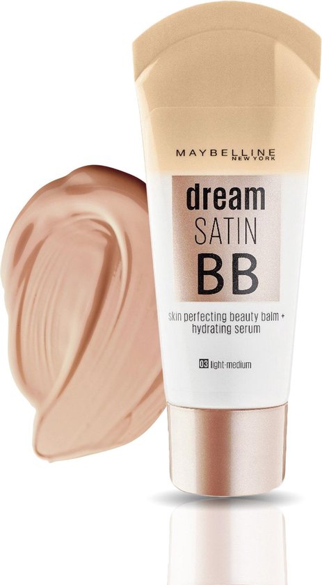 Maybelline Dream Satin BB Cream - 03 Light-Medium (SPF 30) | bol