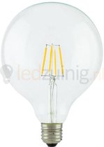 Retro led lamp - Echt glas - E27 - Extra warm-wit - Bolvorm