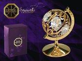 Globe met Swarovski kristallen