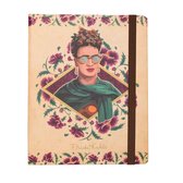 NOTEBOOK PREMIUM A5 SPINE WIRE-O FRIDA KAHLO GLASSES