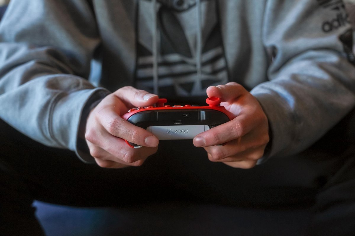 Xbox Draadloze Controller - Rood - Xbox, PC, Cloud Gaming – foto 8