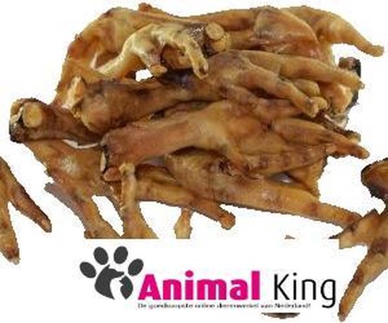 Hondensnacks kip-Kippenpootjes hond-5 kilo-Animal King | bol.com