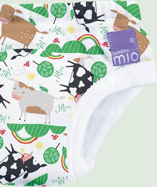 Oefenbroekje Koeienweide 2 tot 3 jaar Bambino Mio Potjestraining