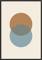 Poster Abstract Infinity - 50x70 cm - Abstract Poster - WALLLL