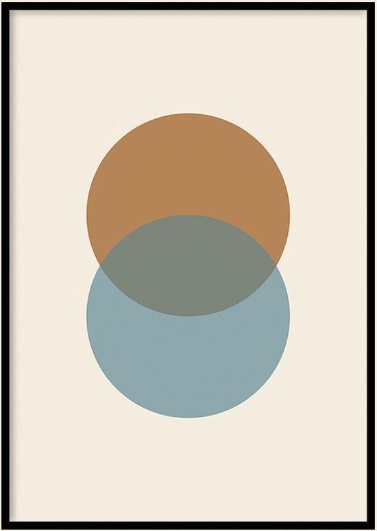 Poster Abstract Infinity - 50x70 cm - Abstract Poster - WALLLL