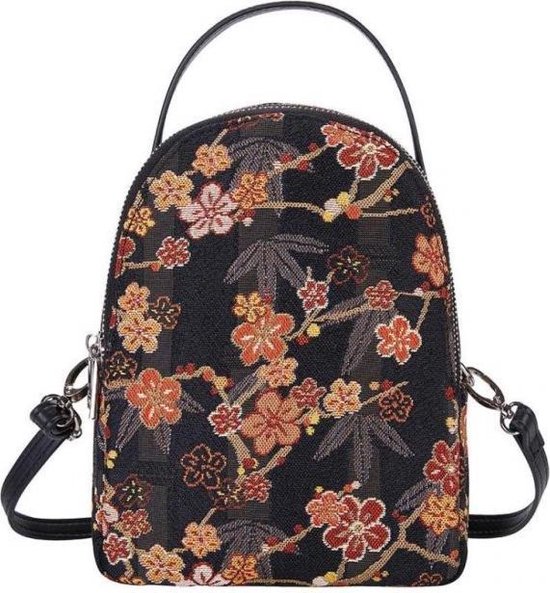 Signare Mini Backpack - Schoudertas - Ume Sakura - Japanse Bloesem - Bloemen