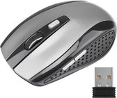 Computermuis - Draadloze muis - Grijs -  muis met draadloze USB receiver -  - Serie Luxe