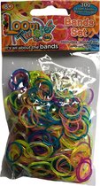 Loombands set glitter 300 - knutselspullen - decoratie - hobby - knutsel - versiering - maken - cadeau