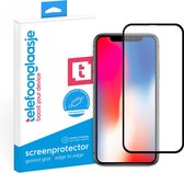 Telefoonglaasje Screenprotectors - Geschikt voor iPhone X - Case Friendly - Gehard Glas Screenprotector - Geschikt voor iPhone X - Beschermglas