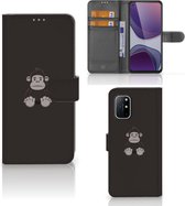 Telefoonhoesje OnePlus 8T Wallet Book Case Verjaardagscadeau Gorilla