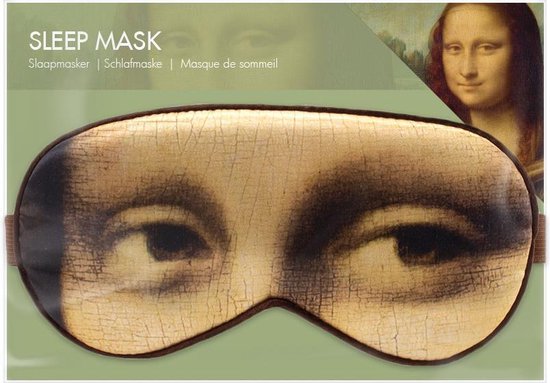 Slaap Masker, Leonardo Da Vinci, Mona Lisa