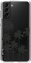 Casetastic Samsung Galaxy S21 Plus 4G/5G Hoesje - Softcover Hoesje met Design - California Palms Print