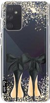 Casetastic Samsung Galaxy A72 (2021) 5G / Galaxy A72 (2021) 4G Hoesje - Softcover Hoesje met Design - Sparkling Shoes Print