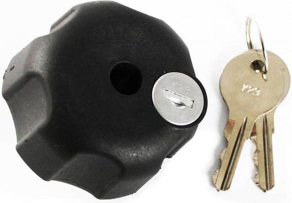 sleutelknop voor B-maat verbindings armen RAM-KNOB3LU