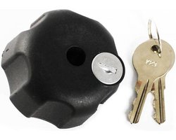 sleutelknop voor B-maat verbindings armen RAM-KNOB3LU