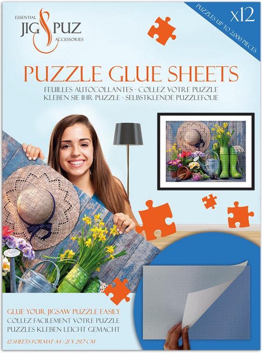 Feuilles de colle pour puzzle pour 2000 Pieces | bol.com