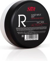 Shot R Hair Wax Mat - Strong & Mat Effect Paste - Pomade 100ml