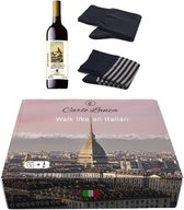 Cadeaupakket Sokken & Rode wijn