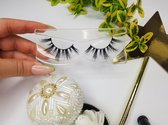 BeautyLane- #SavageLove 3D real Mink lashes - 3d mink lashes - Plakwimpers - Herbruikbare Wimpers - Eyelashes - Verpakking met spiegel -