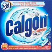 Calgon Powerball Tabs 3 en 1 - Nettoyant et anti-calcaire pour machine à laver - 7 x 17 comprimés - 119 lavages