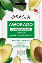 Gracja Face Mask Avocado, 1 Box Of 8 Pieces