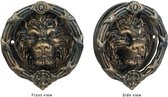 Deurklopper - Gietijzeren leeuw hoofd - Gedetailleerde klopper - 22 cm breed