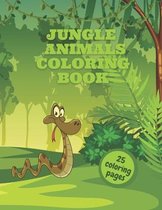 Jungle Animals Coloring Book