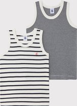 Petit Bateau Kinder Jongens Onderhemd - Maat 110