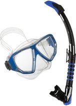 Aqua Lung Sport Oyster LX + Zephyr Flex LX - Snorkelset - Volwassenen - Blauw