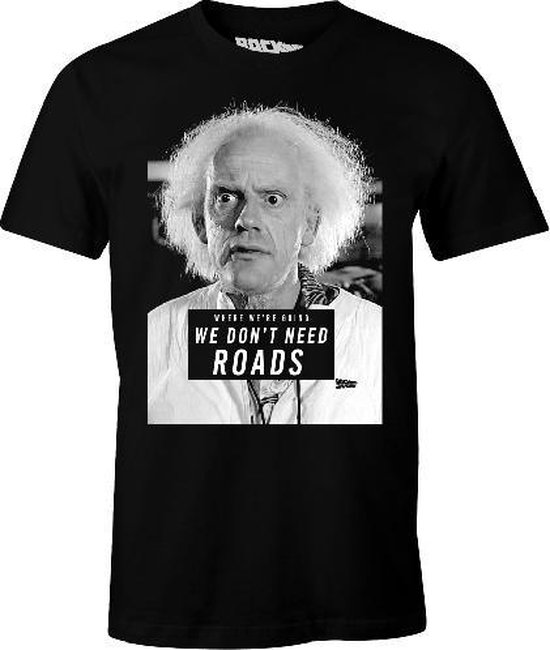 Back To The Future - Black Men's T-shirt 