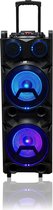 Super Galaxy PR 1511 - oplaadbare party bluetooth speaker - LED verlichting - DJ Booth - 850 Watt - 7000 MAH
