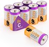 GP Extra Alkaline batterijen C Baby LR14 batterij 1.5V - 8 stuks C batterijen