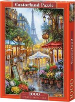 Castorland legpuzzel 1000 stukjes Spring Flowers Paris