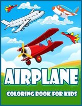 Airplane Coloring Book For Kids