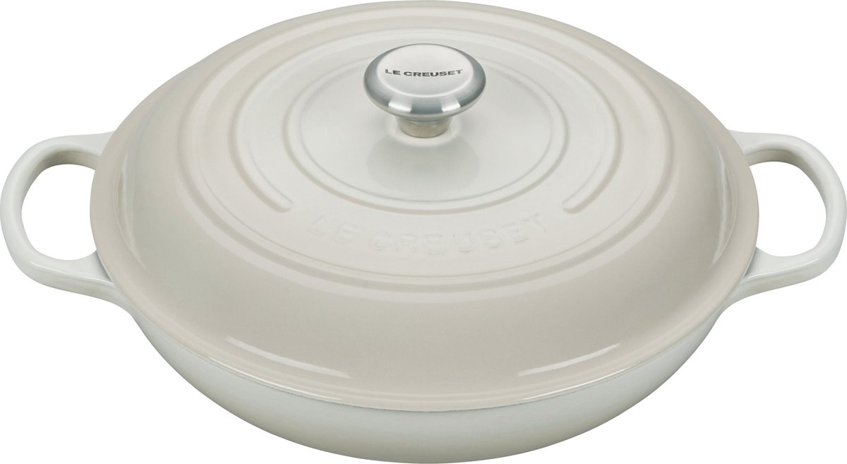 Braadpan Le Creuset Campagnard Meringue 26 cm