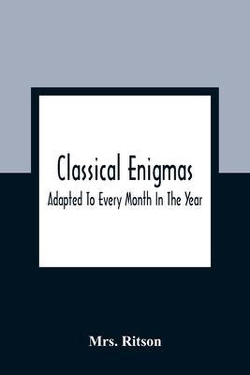 Classical Enigmas - Ritson