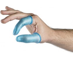 Detectaplast vingerling vingerpleister rubber large 25 stuks