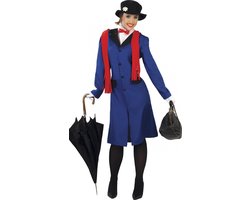 Fiestas Guirca Verkleedjurk English Lady Polyester Blauw Mt L