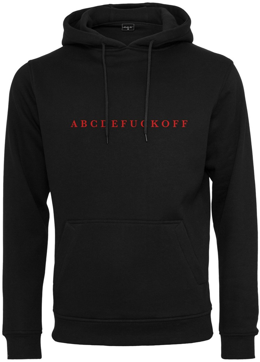 Mister Tee ABC Hoodie/trui XL Zwart