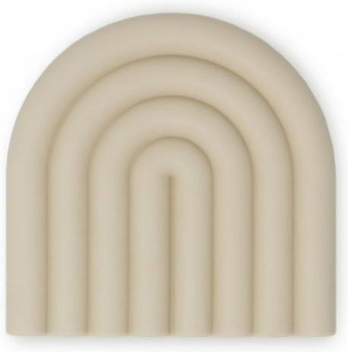 Mushie - siliconen bijtring - regenboog - Shifting sand Mushie - siliconen bijtring - regenboog - Shifting sand