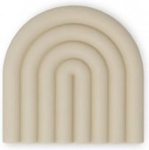 Mushie - siliconen bijtring - regenboog - Shifting sand
